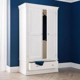 2 Door White Wardrobes